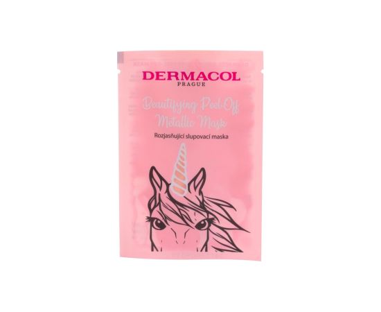 Dermacol Beautifying Peel-off Metallic Mask / Brightening 15ml