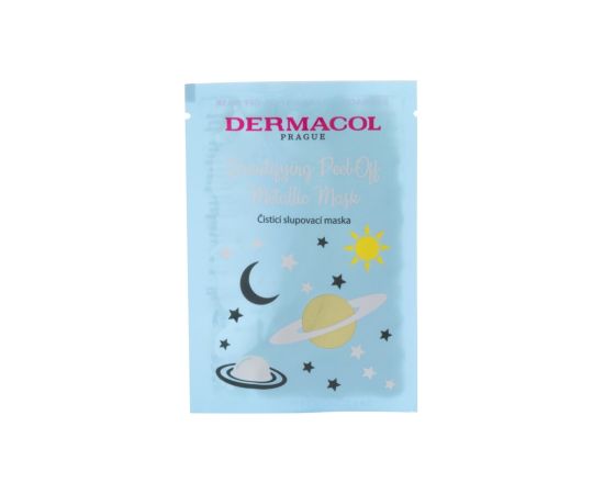 Dermacol Beautifying Peel-off Metallic Mask / Cleansing 15ml