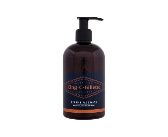 Gillette King C. / Beard & Face Wash 350ml