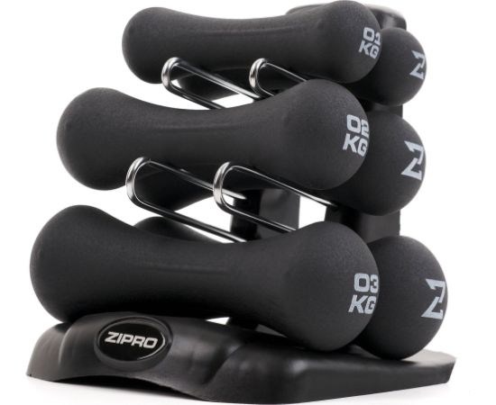 Zipro Zestaw hantli neoprenowych 12 kg Гантели и наборы