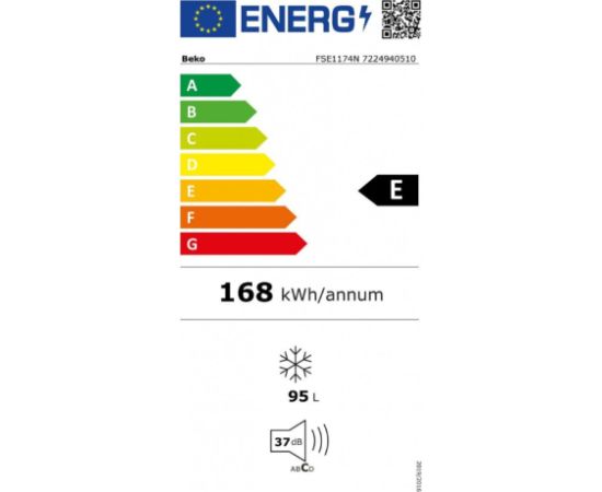 BEKO FSE1174N 84cm 95L