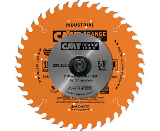 CMT SAW BLADE STABILIZERS -PAIR- 250MM DIAMETER 30MM BORE (125x3x30mm)