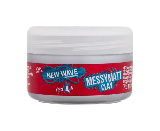 Wella New Wave / Messy Matt Clay 75ml