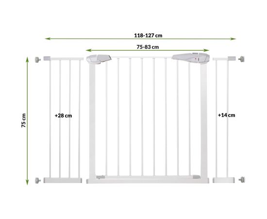 Drošības vārtiņi Springos SG0001 Manēžas, Sētiņas