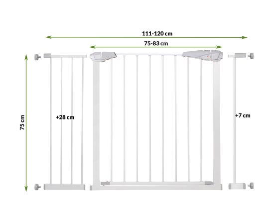 Drošības vārtiņi Springos SG0001 Manēžas, Sētiņas