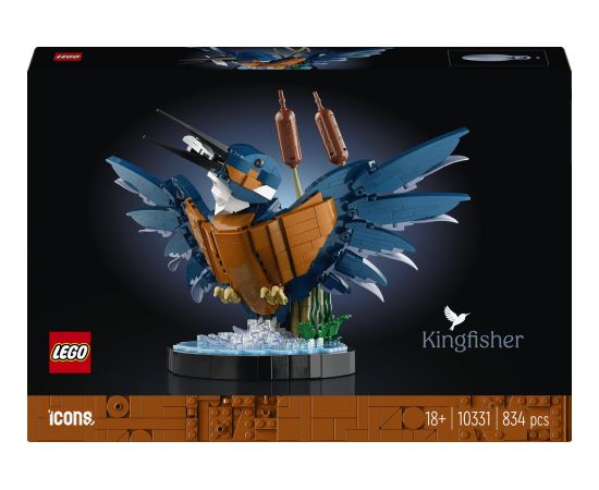 LEGO Icons Zivju dzenītis Kingfisher  (10331)