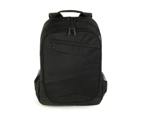 Tucano Lato Fits up to size 17 ", Black, Shoulder strap, Backpack, Polyester