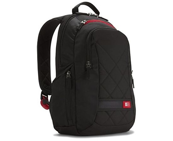 Case Logic DLBP114K Fits up to size 14.1 ", Black, Backpack, Polyester