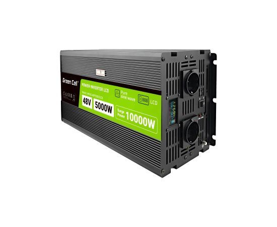 Green Cell PowerInverter LCD 48V 5000W/10000W inverter with display - pure sine wave