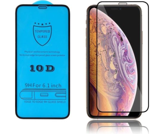 Защитное стекло дисплея 10D Full Glue Xiaomi Redmi Note 13 5G/Note 13 Pro 4G/Poco M6 Pro 4G черное