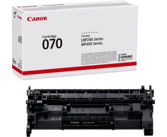 Canon CRG 070 (5639C002) Toner Cartridge, Black (3000 pages)