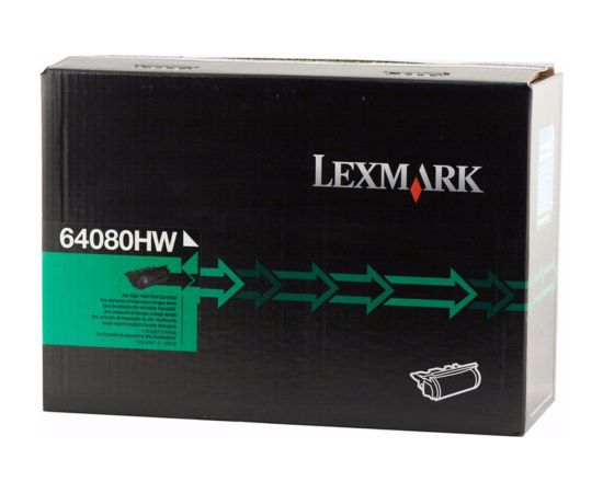 Lexmark Cartridge Black Schwarz (64080HW)