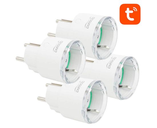 Smart plug WiFi Gosund SP111 3680W 16A, Tuya 4-pack