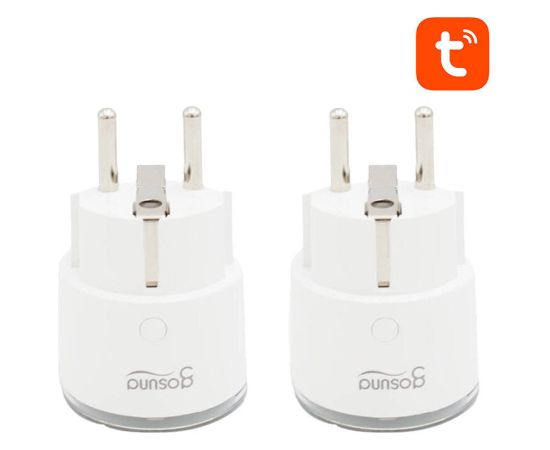 Smart plug WiFi Gosund SP111 3680W 16A, Tuya 2-pack