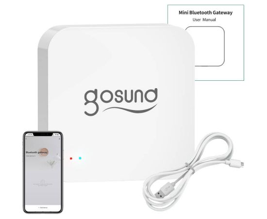 Smart Bluetooth/Wi-Fi Gateway with Alarm Gosund G2