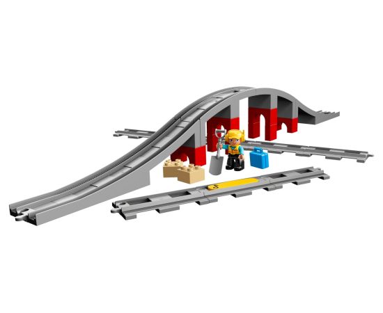LEGO DUPLO 10872 Train Bridge and Tracks set