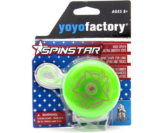 YoYoFactory YO-YO SPINSTRAR iesācējiem/ar iemaņām, zaļš - YO 443