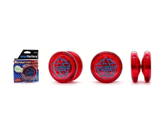 YoYoFactory YO-YO SPINSTRAR iesācējiem/ar iemaņām, sarkans - YO 444