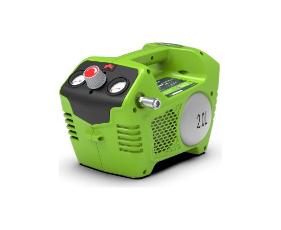 Akumulatora gaisa kompresors Greenworks G24AC; 24 V (bez akumulatora un lādētāja)
