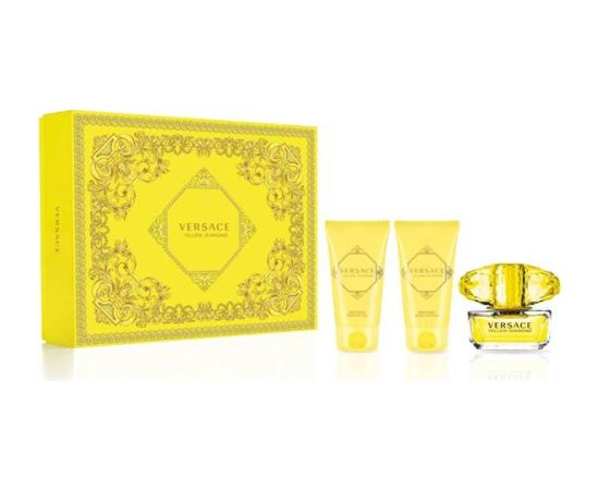 Versace Yellow Diamond EDT 50 ml komplekts sieietēm