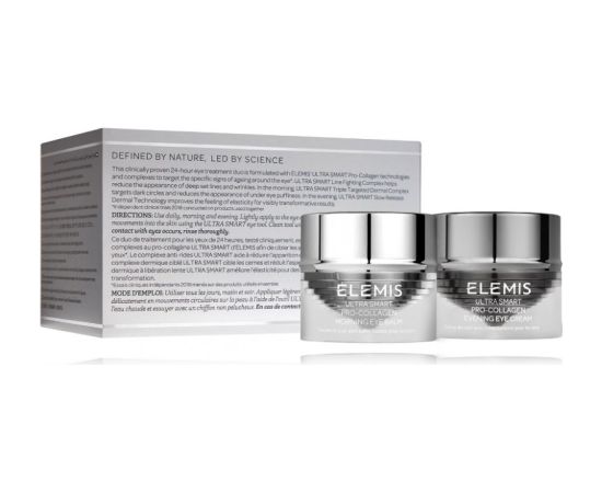 Elemis Ultra-Smart Pro-Collagen 20 ml. komplekts acu kontūru kopšanai (2 x 10 ml.)