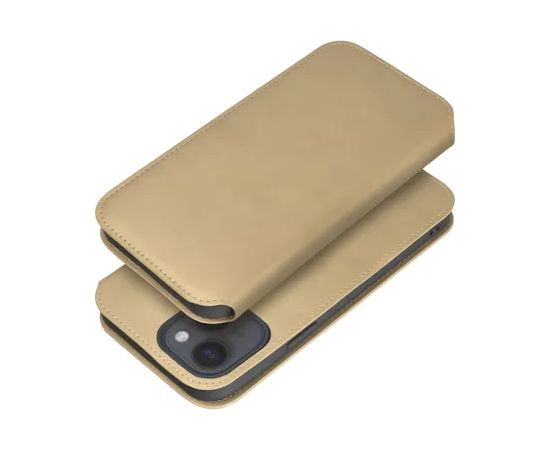 Fusion Dual Pocket Book grāmatveida maks Samsung A156 Galaxy A15 5G zeltains