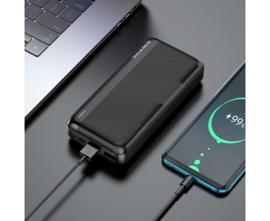 Внешний аккумулятор Power Bank Borofone BJ27A 2xUSB 20000mAh черный