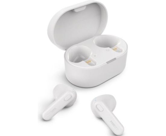 Philips TAT1138WT/00 Bluetooth bezvadu austiņas ar mikrofonu (IPX4)