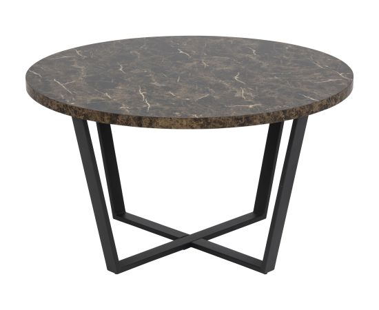 Coffee table AMBLE D77xH44cm, brown
