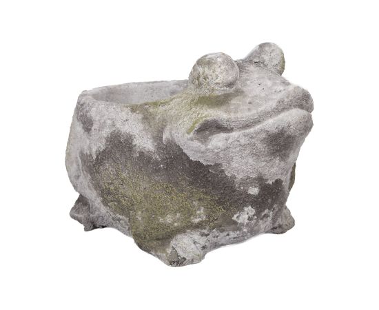 Planter STONE 19x15,5xH14cm, frog