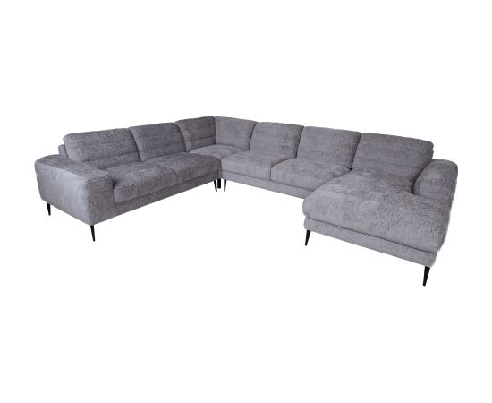 Corner sofa KRISTY LC+RC grey