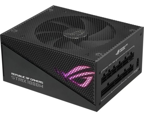 Power Supply|ASUS|1000 Watts|Efficiency 80 PLUS GOLD|PFC Active|ROG-STRIX-1000G-AURA-GAM