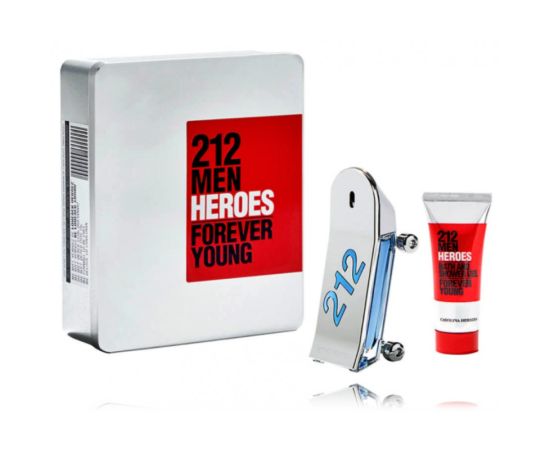 Carolina Herrera Zestaw Carolina Herrera 212 Men Heroes woda toaletowa 90ml + zel pod prysznic 100ml