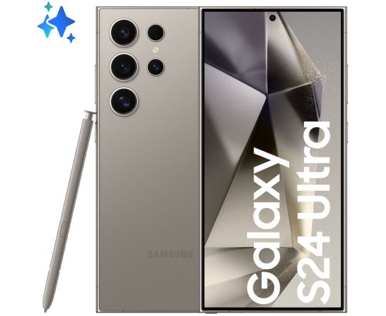 Samsung Galaxy S24 Ultra 17.3 cm (6.8") Dual SIM 5G USB Type-C 12 GB 512 GB 5000 mAh Grey