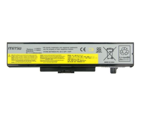 Mitsu Baterija Lenovo IdeaPad Y480, 4400 mAh, 11.1 V (BC/LE-Y480)