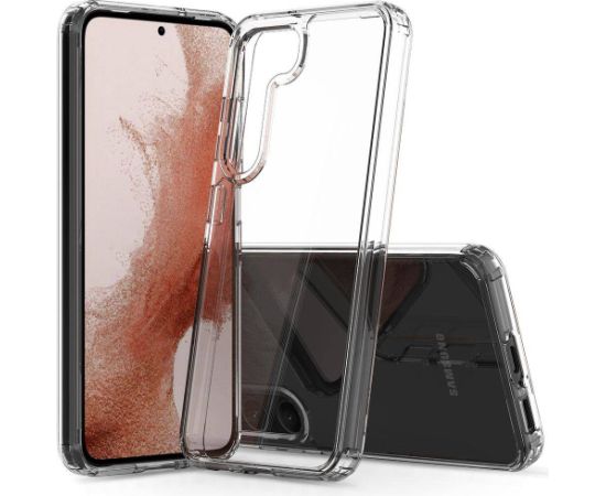 Fusion Ultra Back Case 1 mm Прочный Силиконовый чехол для Samsung S926 Galaxy S24+ Прозрачный