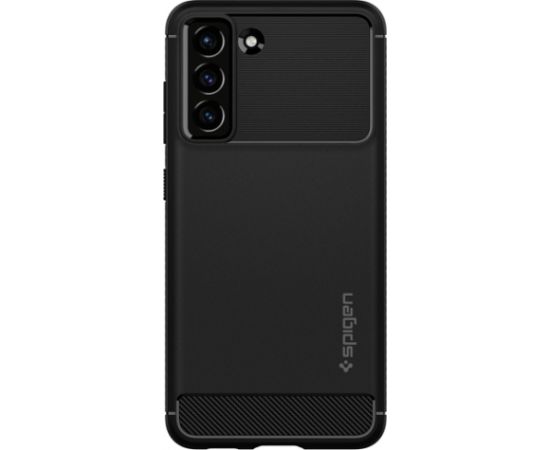 SPIGEN Rugged Armor ACS03049 silikona maks priekš Samsung Galaxy S21 FE - Matēts melns