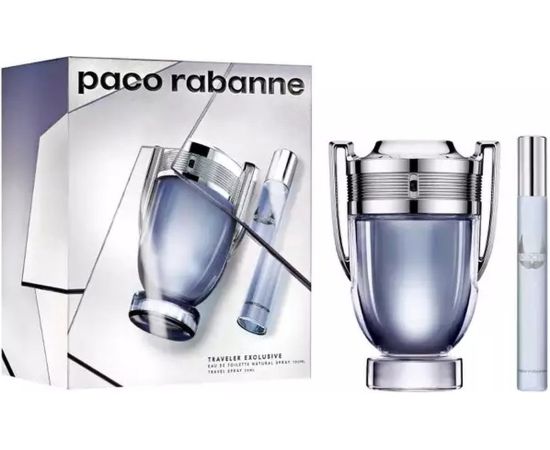 Paco Rabanne Invictus komplekts vīriešiem (100 ml. EDT + 20 ml. EDT)