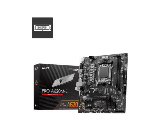 MB AMD A620 SAM5 MATX/PRO A620M-E MSI