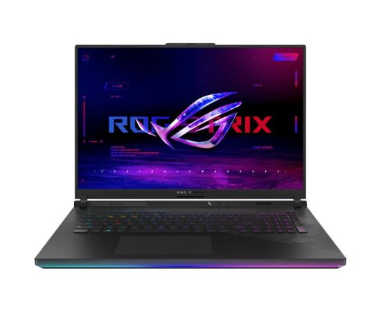 Notebook ASUS ROG Strix SCAR 18 G834JZR-N6006W CPU  Core i9 i9-14900HX 2200 MHz 18" 2560x1600 RAM 16GB DDR5 5600 MHz SSD 1TB GeForce RTX 4080 12GB ENG Windows 11 Home Black 3.1 kg 90NR0IN2-M00070 Portatīvie datori