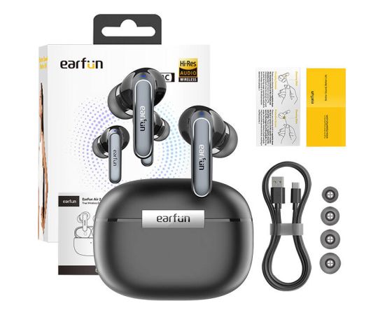 Earphones TWS EarFun Air2  (black)