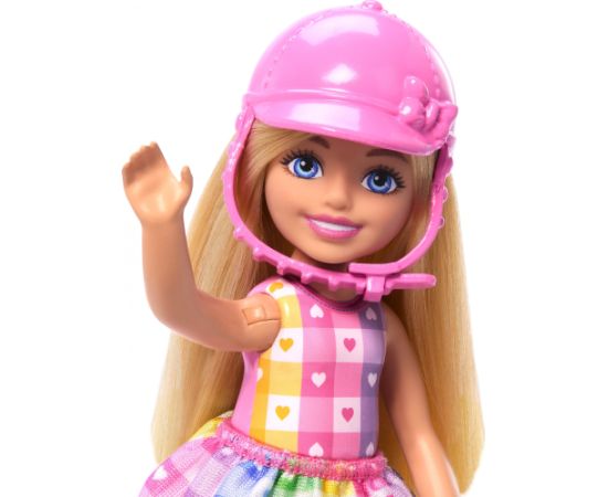 Lalka Barbie Mattel Chelsea Lalka + kucyk HTK29