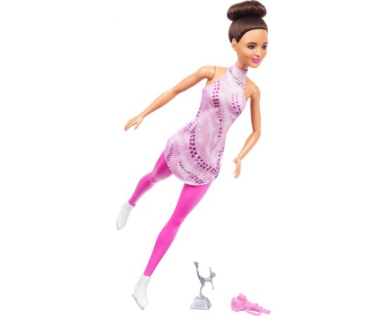 Lalka Barbie Mattel Kariera Łyżwiarka Figurowa HRG37