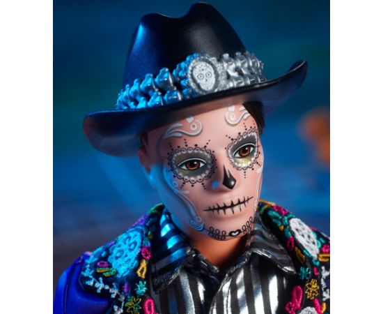 Lalka Barbie Mattel Signature Dia De Muertos Ken Lalka Kolekcjonerska 2023 HJX15