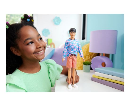 Lalka Barbie Mattel Fashionistas Ken Lalka #219  (HRH24)