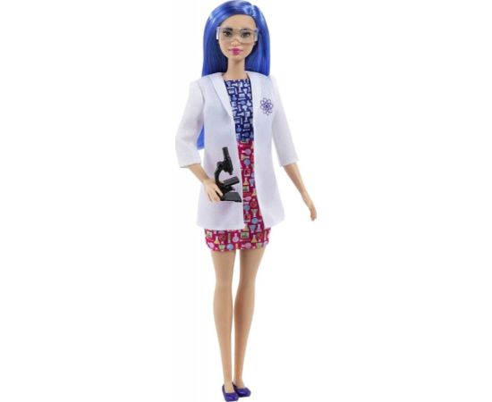 Mattel Lalka Barbie Barbie Kariera - Naukowiec (HCN11)