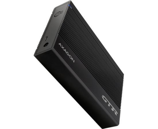 AXAGON EE35-GTR USB-C 3.2 Gen 1 - SATA 6G, 3.5" External RIBBED box BLACK