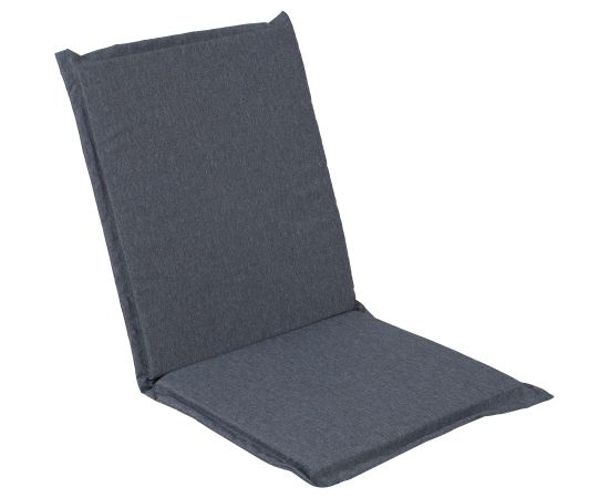 Cushion for chair SUMMER 42x90x3cm, dark grey