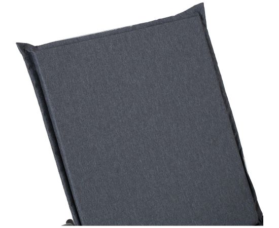 Cushion for chair SUMMER 55x190x5 cm, dark grey