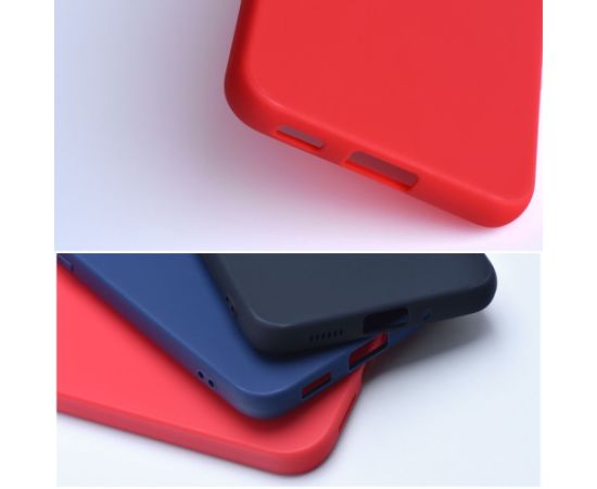 Fusion soft matte back case silikona aizsargapvalks Xiaomi Redmi 13C | Poco C65 4G sarkans